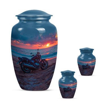 Large Urn With 2 Keepsake Urn