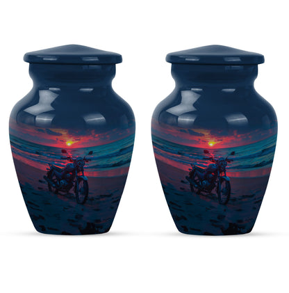 Motorcycle Theme 3 Inch Keepsake Pack of 2