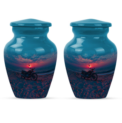 Motorcycle Theme 3 Inch Keepsake Pack of 2