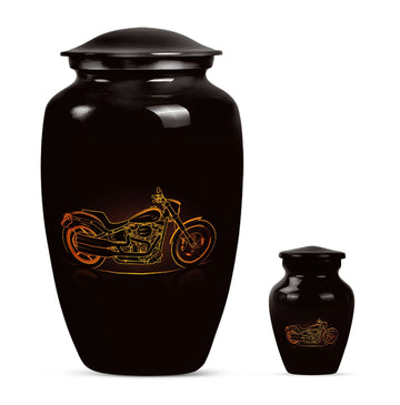 Large Urn With 1 Keepsake Urn