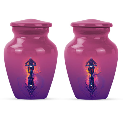 Motorcycle Theme 3 Inch Keepsake Pack of 2