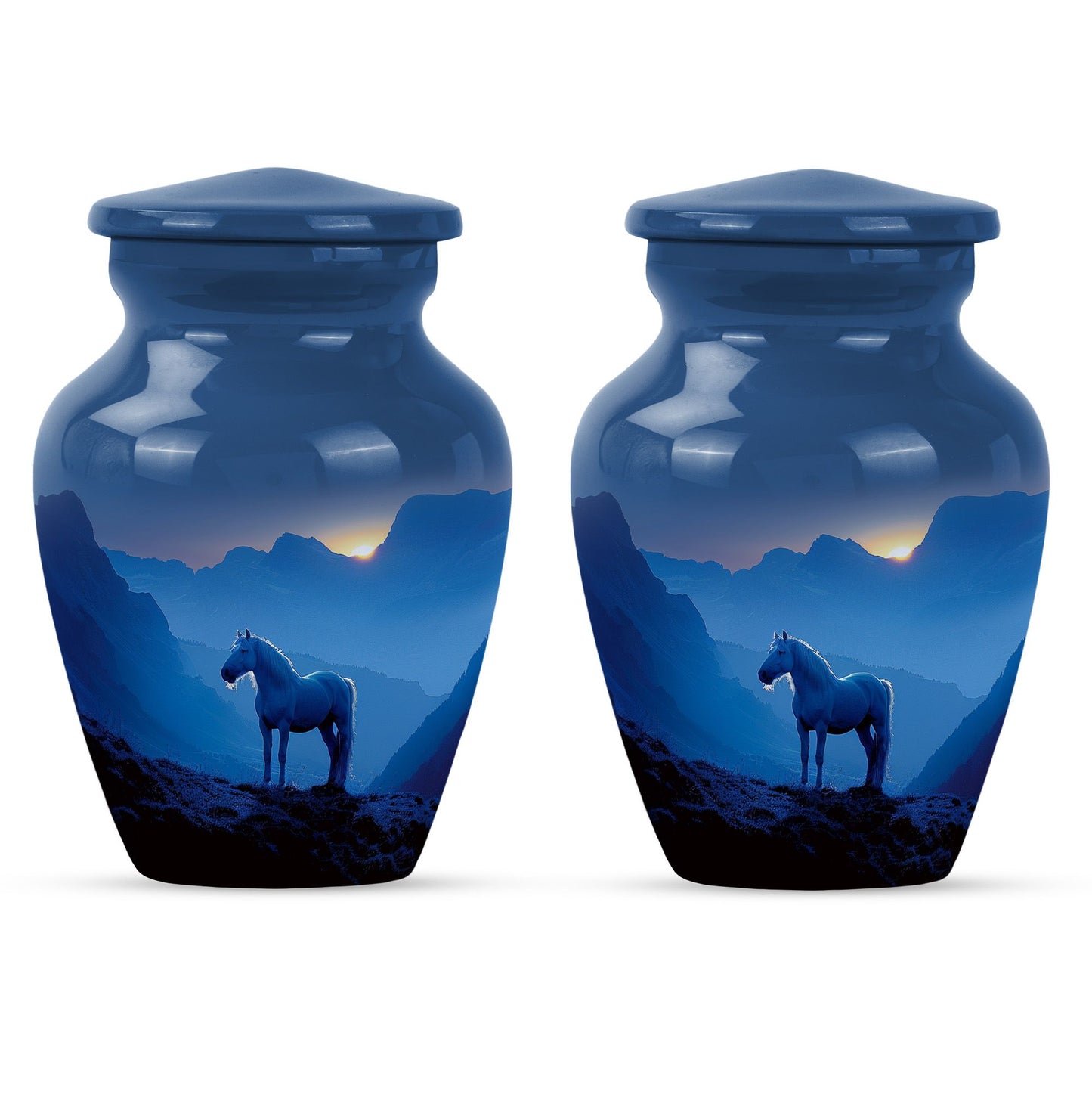Horse Theme 3 Inch Keepsake Pack of 2