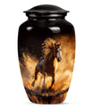 Horse Theme Large Urn 10 Inch