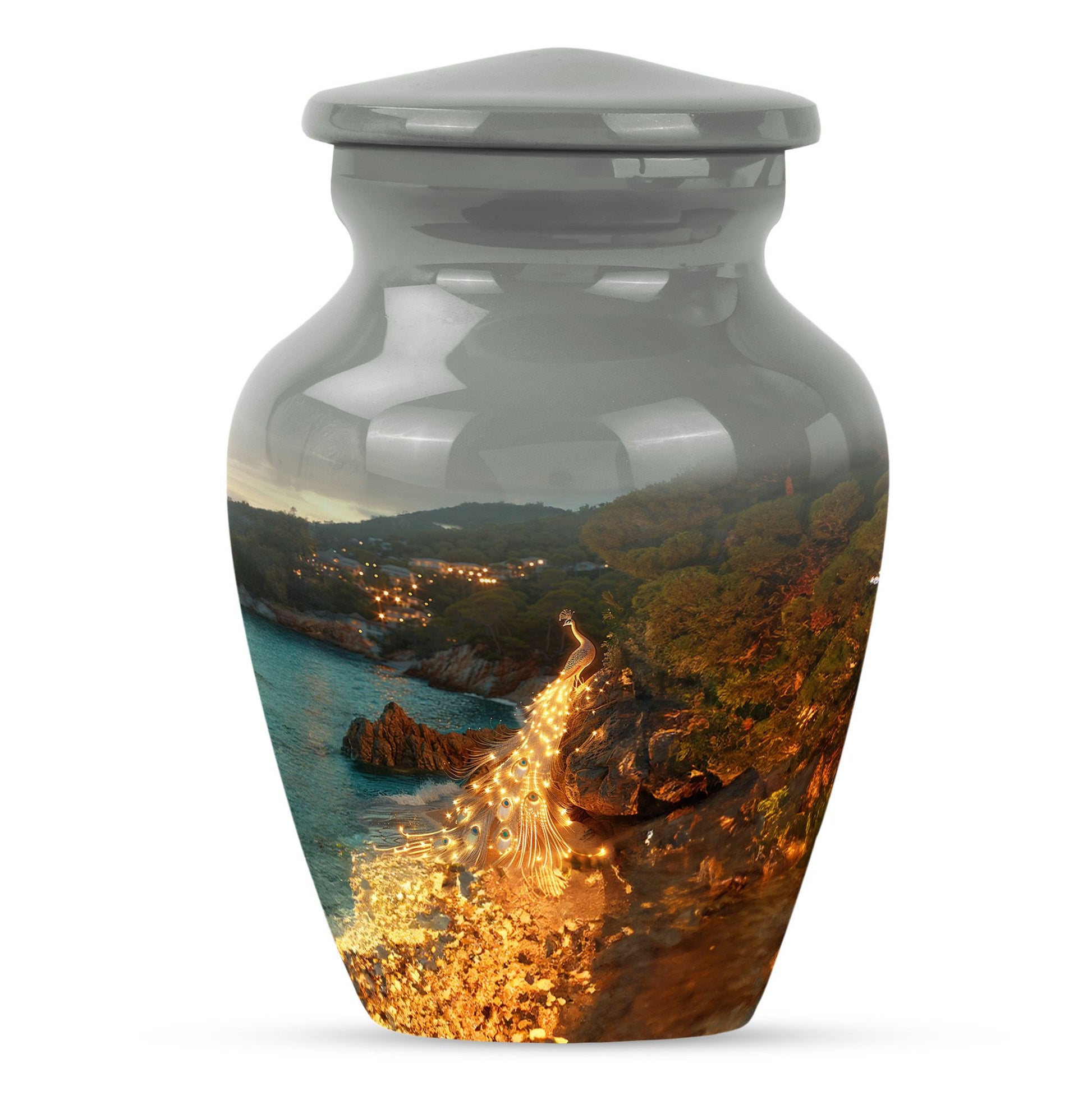 Peacock Theme 3 Inch Keepsake