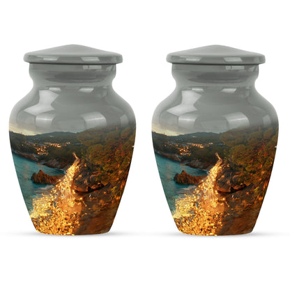 Peacock Theme 3 Inch Keepsake Pack of 2