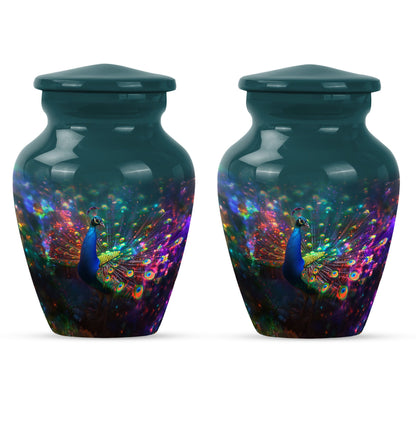 Peacock Theme 3 Inch Keepsake Pack of 2