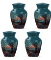 Peacock Theme 3 Inch Keepsake Pack of 4