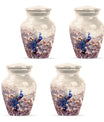 Peacock Theme 3 Inch Keepsake Pack of 4