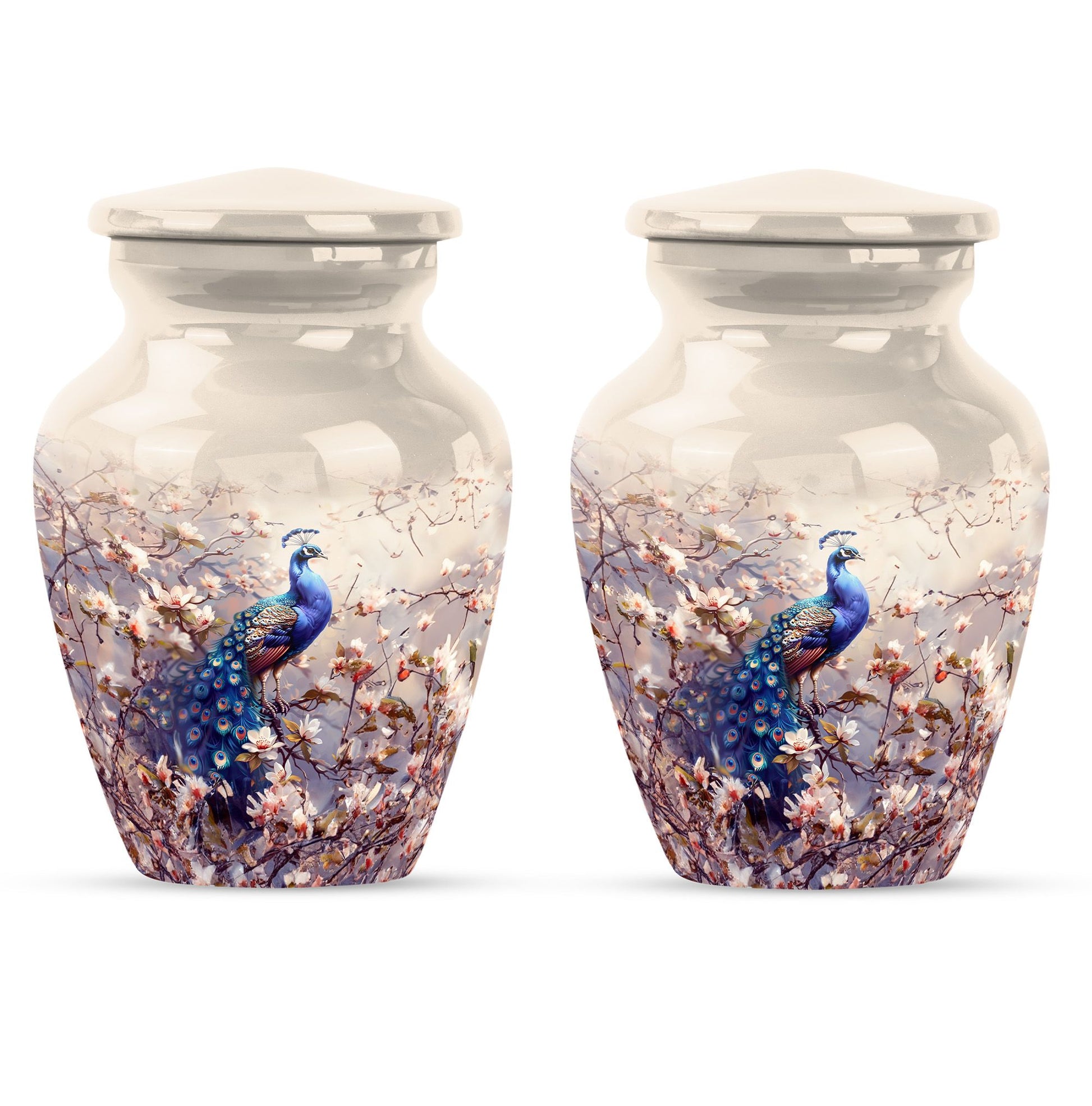 Peacock Theme 3 Inch Keepsake Pack of 2