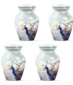 Peacock Theme 3 Inch Keepsake Pack of 4