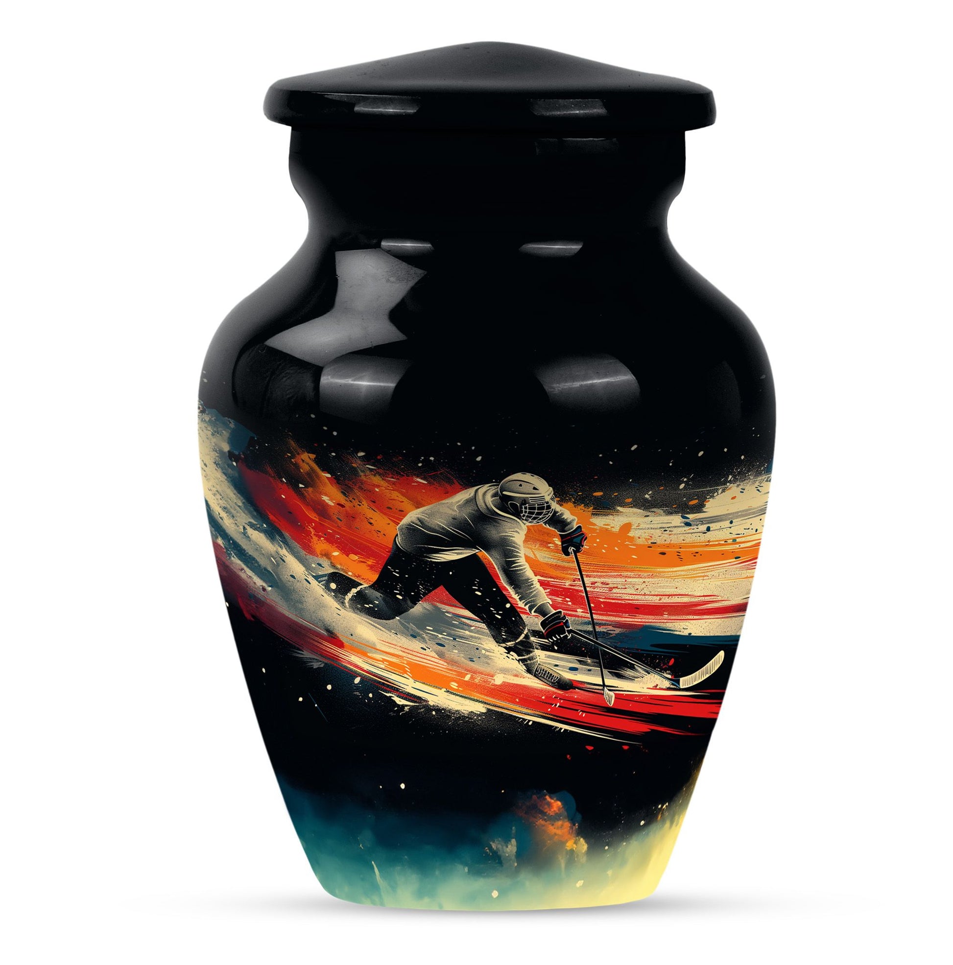 Ice Hockey Theme 3 Inch Keepsake