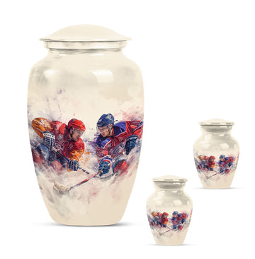 Large Urn With 2 Keepsake Urn