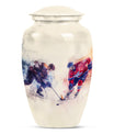 Ice Hockey Cremation Urn for Adult Ashes - Sports Cremation Keepsake Urn