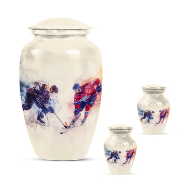 Large Urn With 2 Keepsake Urn