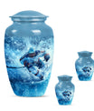 Ice Hockey Theme Large Urn With 2 Keepsake Urn