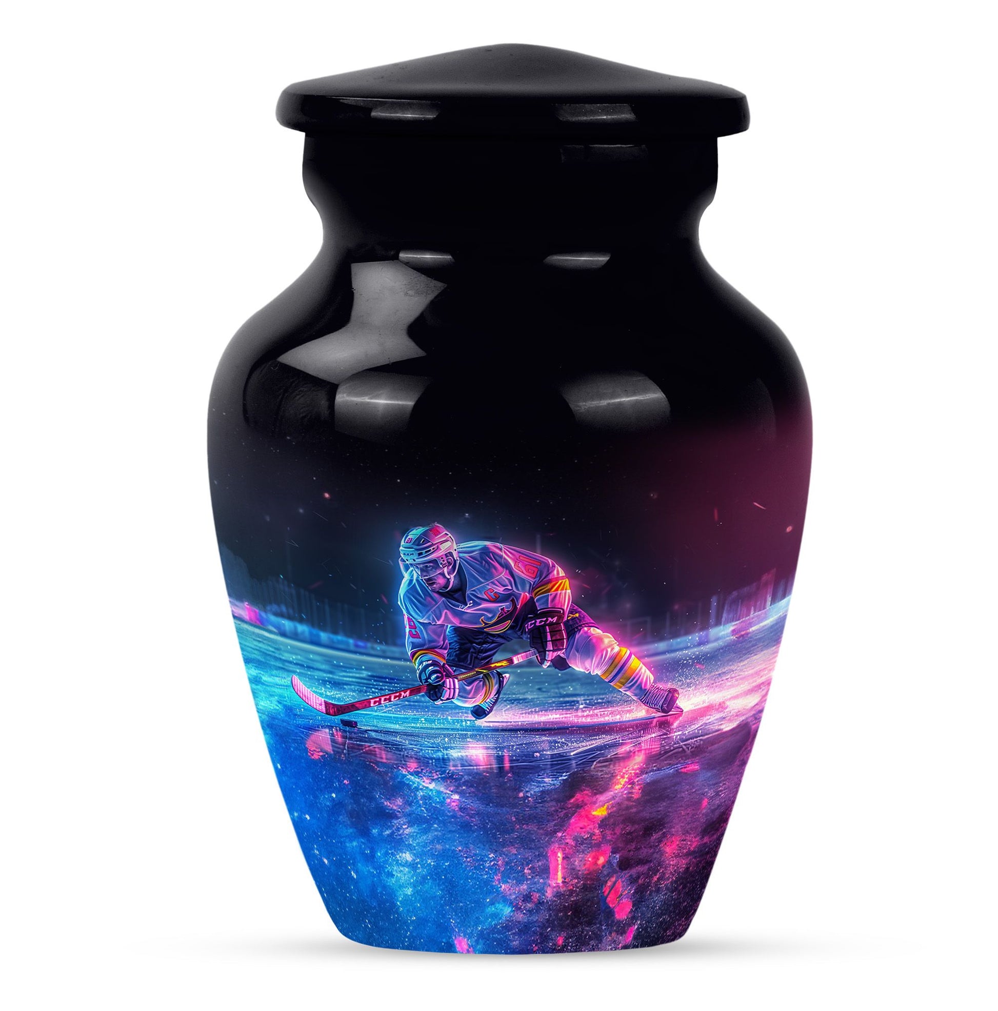 Ice Hockey Theme 3 Inch Keepsake