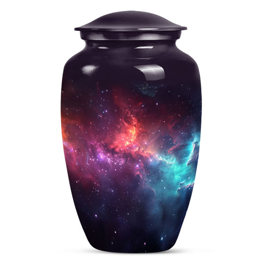 Nebula Galaxy Theme Large Urn 10 Inch