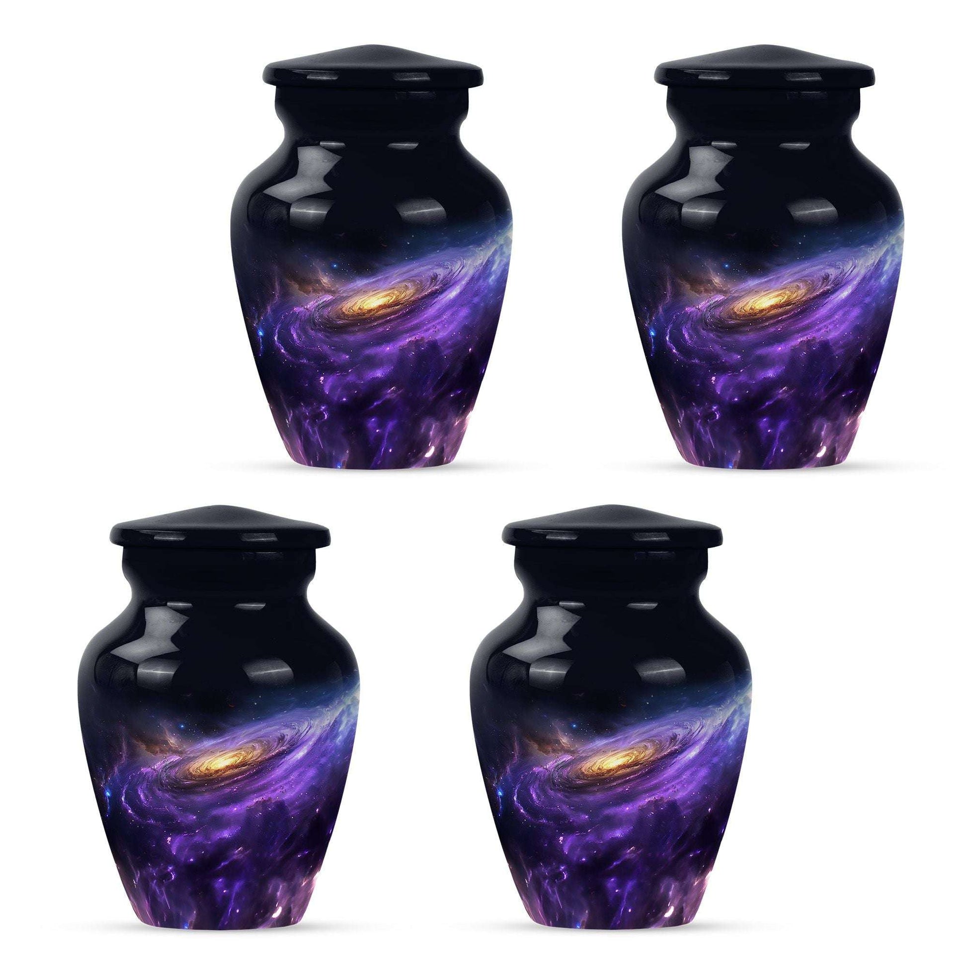 Nebula Galaxy Theme 3 Inch Keepsake Pack of 4