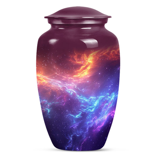 Nebula Galaxy Theme Large Urn 10 Inch