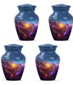 Nebula Galaxy Theme 3 Inch Keepsake Pack of 4