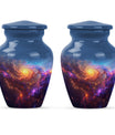 Nebula Galaxy Theme 3 Inch Keepsake Pack of 2