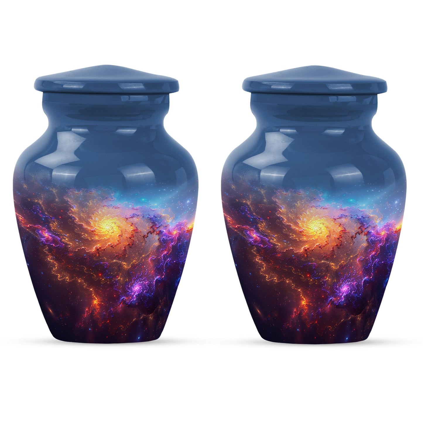 Nebula Galaxy Theme 3 Inch Keepsake Pack of 2
