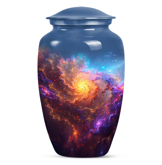Nebula Galaxy Theme Large Urn 10 Inch