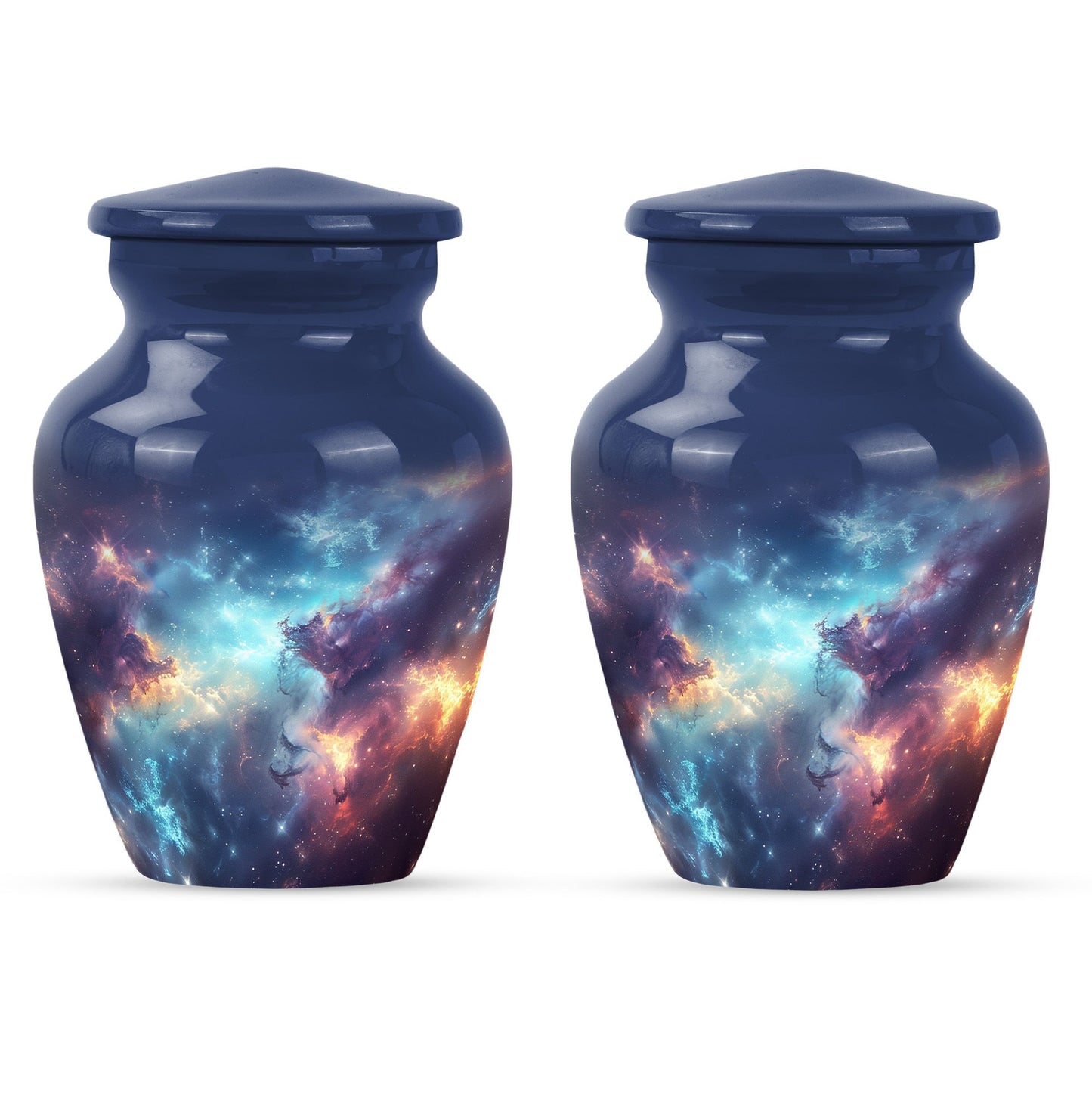 Nebula Galaxy Theme 3 Inch Keepsake Pack of 2