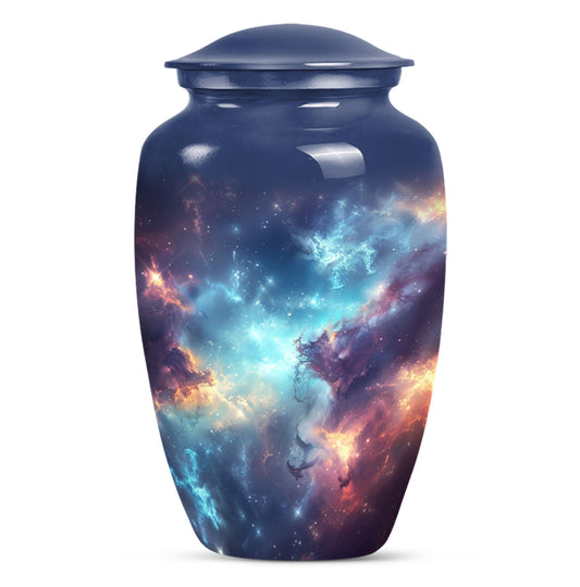 Nebula Galaxy Theme Large Urn 10 Inch