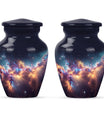 Nebula Galaxy Theme 3 Inch Keepsake Pack of 2