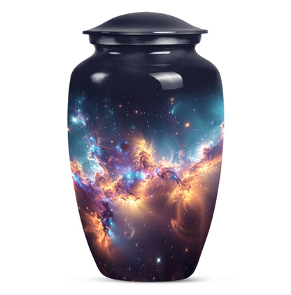 Nebula Galaxy Theme Large Urn 10 Inch