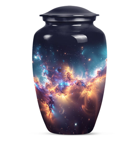 Nebula Galaxy Theme Large Urn 10 Inch