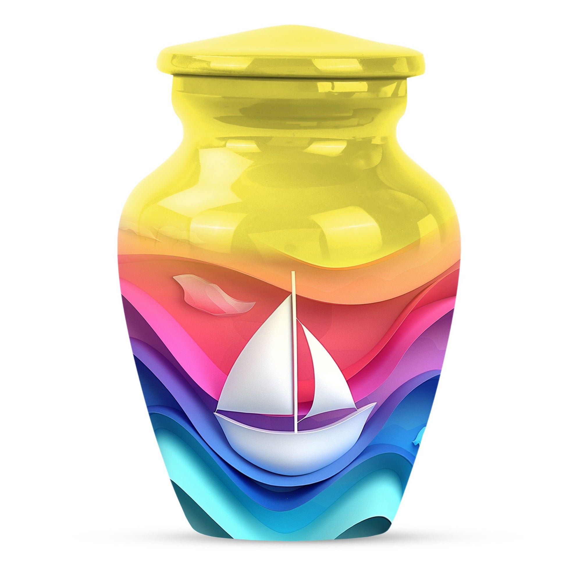 Sail Boat Theme 3 Inch Keepsake