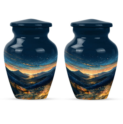 Starry Night Theme 3 Inch Keepsake Pack of 2