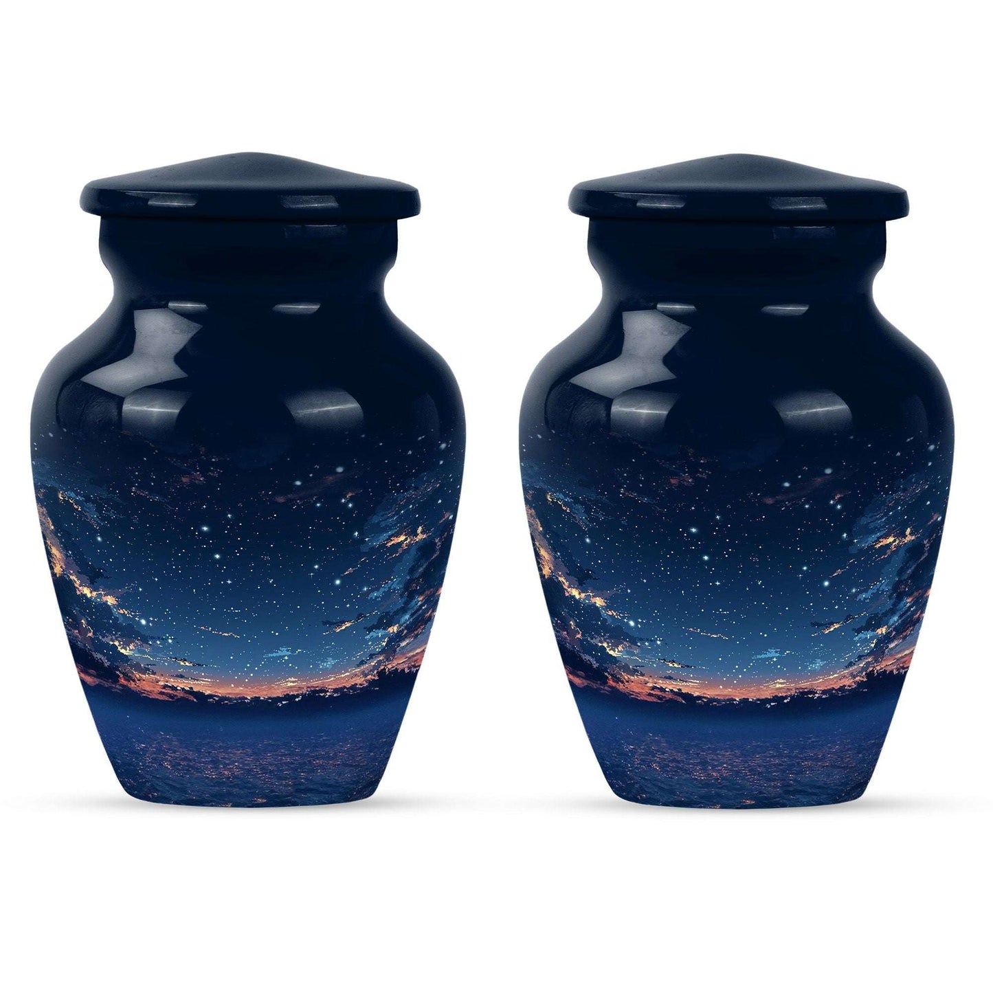 Starry Night Theme 3 Inch Keepsake Pack of 2