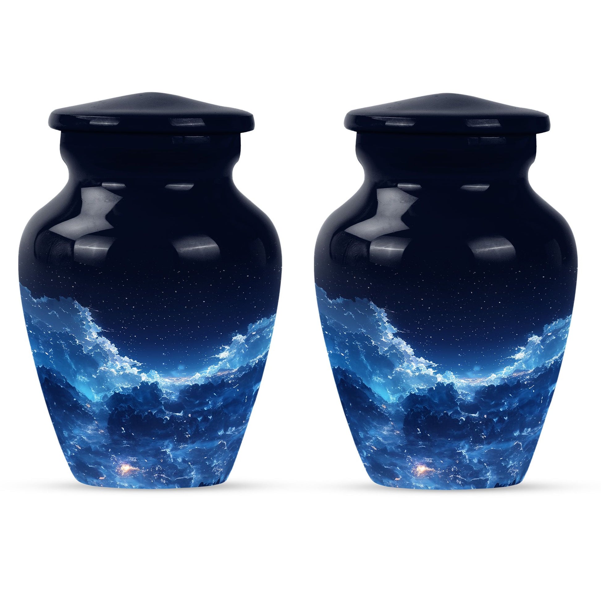 Starry Night Theme 3 Inch Keepsake Pack of 2