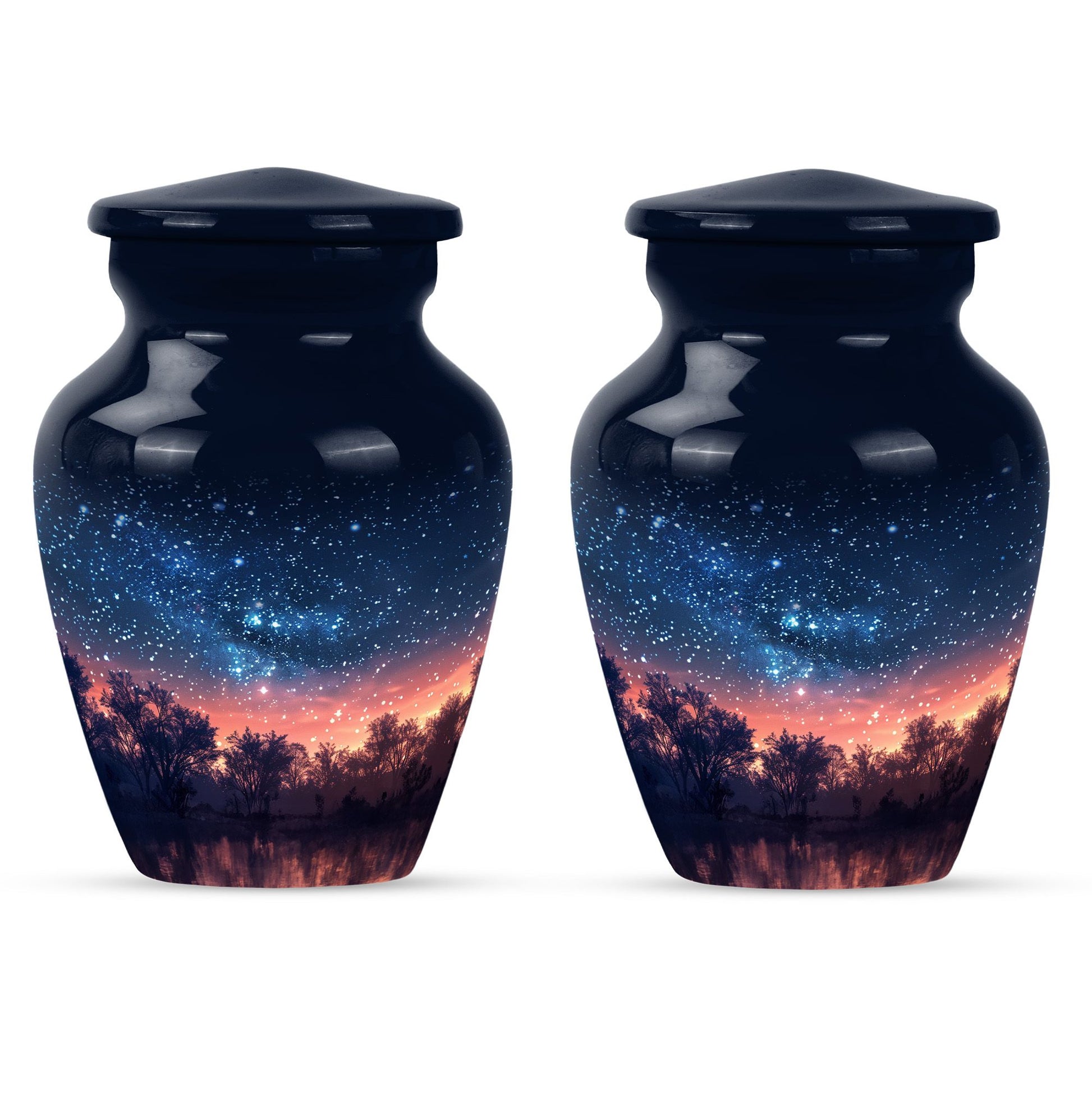 Starry Night Theme 3 Inch Keepsake Pack of 2