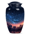 Starry Night Theme Large Urn 10 Inch
