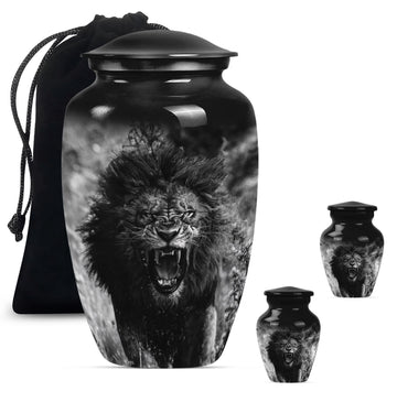 Large Urn With 2 Keepsake Urn