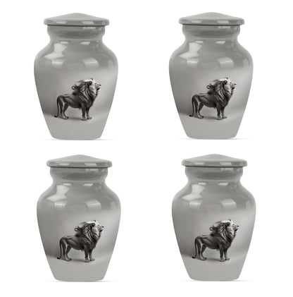 Lion Theme 3 Inch Keepsake Pack of 4
