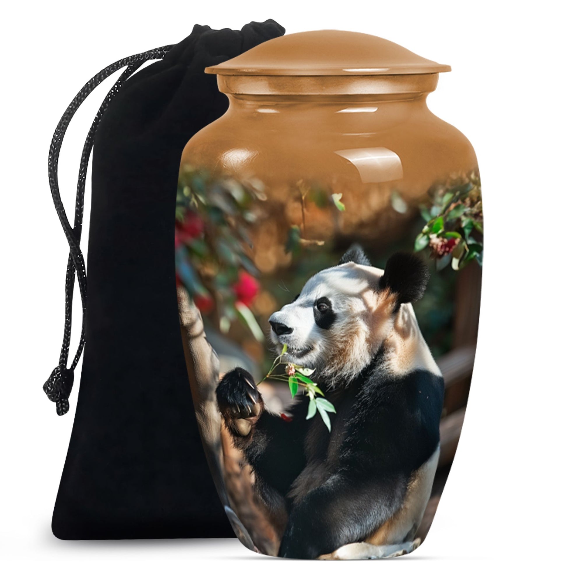 Panda Theme Large Urn 10 Inch