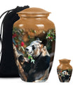 Panda Theme Large Urn With 1 Keepsake Urn
