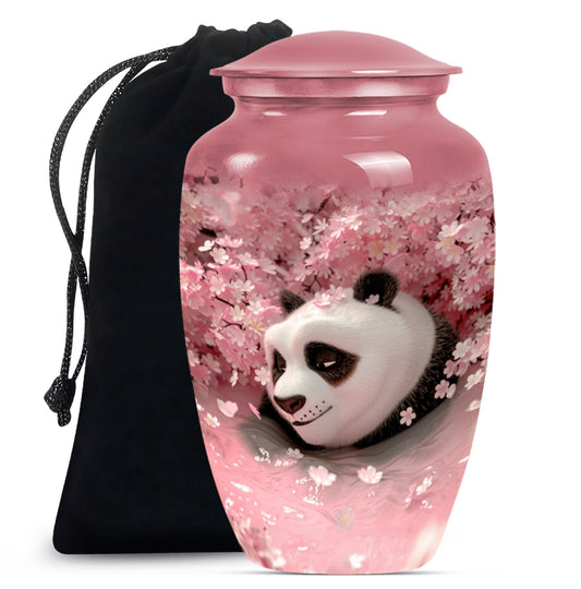 Panda Theme Large Urn 10 Inch