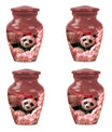 Panda Theme 3 Inch Keepsake Pack of 4
