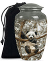 Panda Theme Large Urn 10 Inch