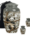 Panda Theme Large Urn With 2 Keepsake Urn