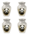 Panda Theme 3 Inch Keepsake Pack of 4