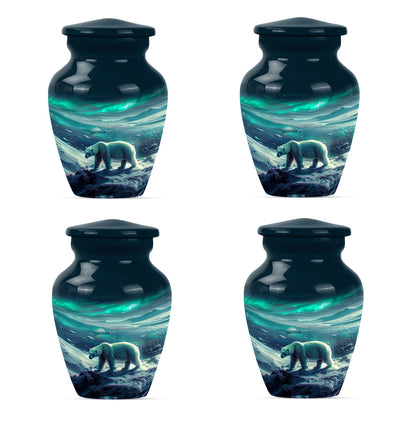 Polar Bear Theme 3 Inch Keepsake Pack of 4