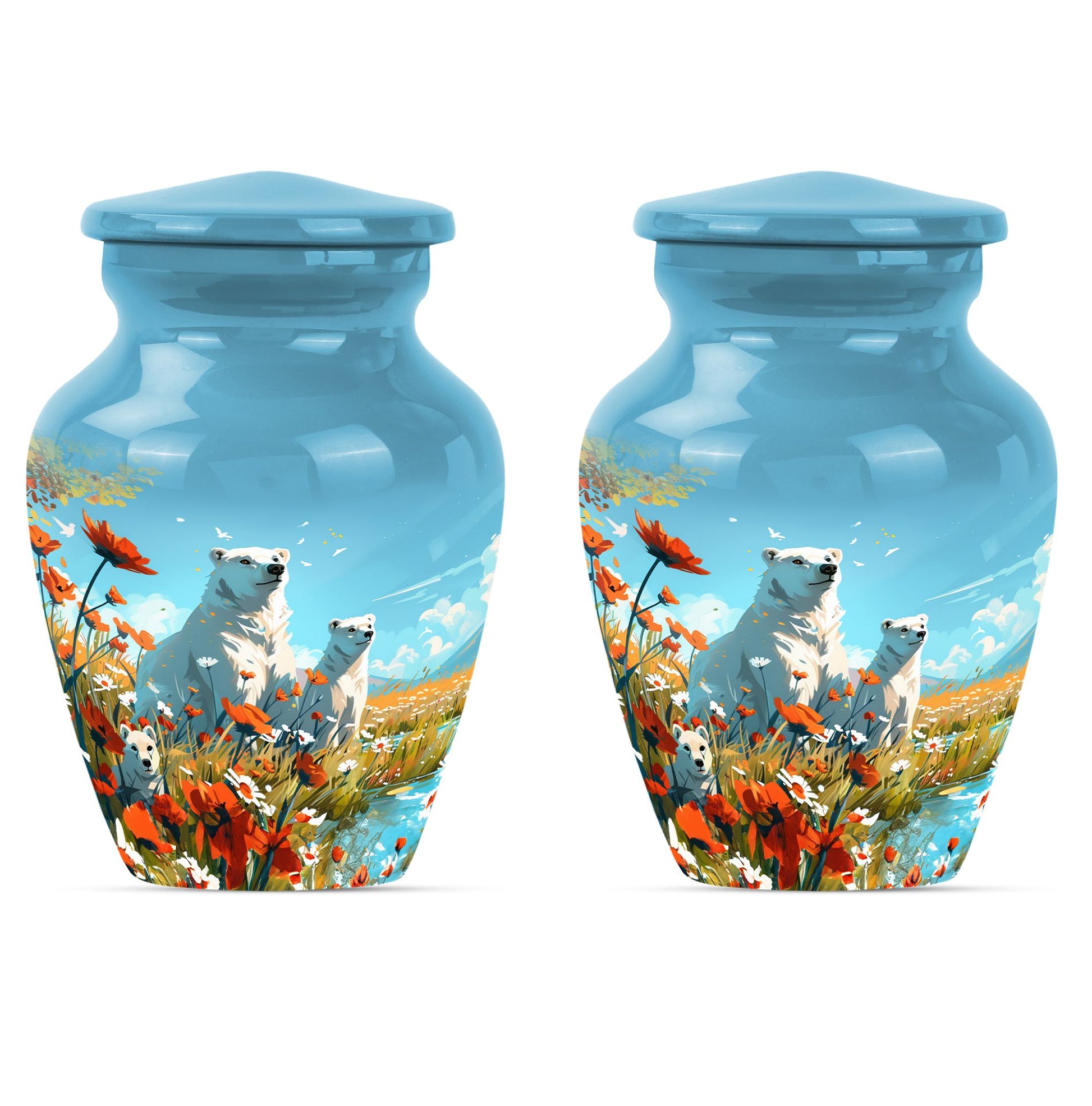 Polar Bear Theme 3 Inch Keepsake Pack of 2