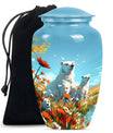 Polar Bear Theme Large Urn 10 Inch